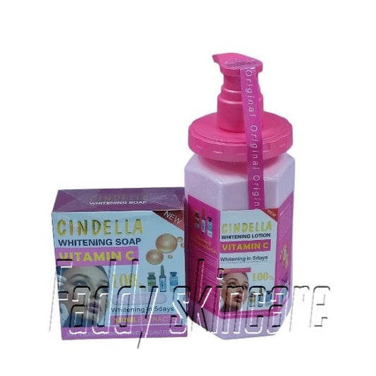 Cindella Whitening Soap & Lotion