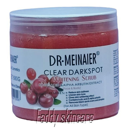 DRMEINAIER Kojic Acid & Alpha Arbutin Body Scrub