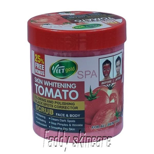 Veet Gold Skin Whitening Tomato Scrub