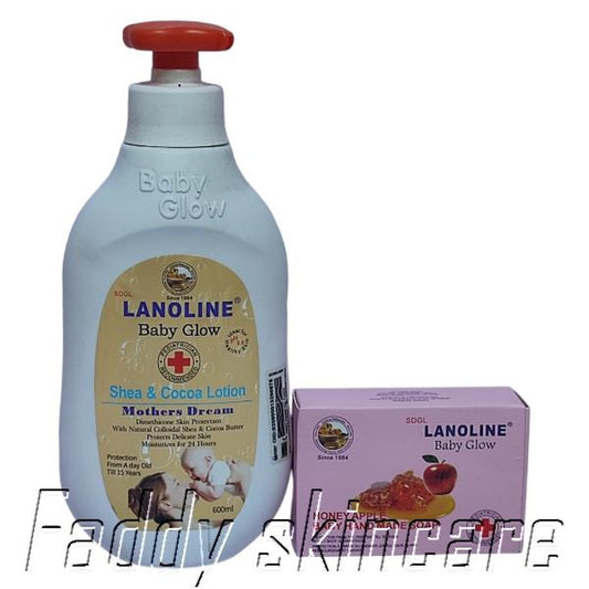 Lanoline Baby Glow Shea & Cocoa Lotion & Soap